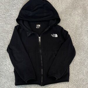 The North Face Kids Black Zip-Up Hoodie
